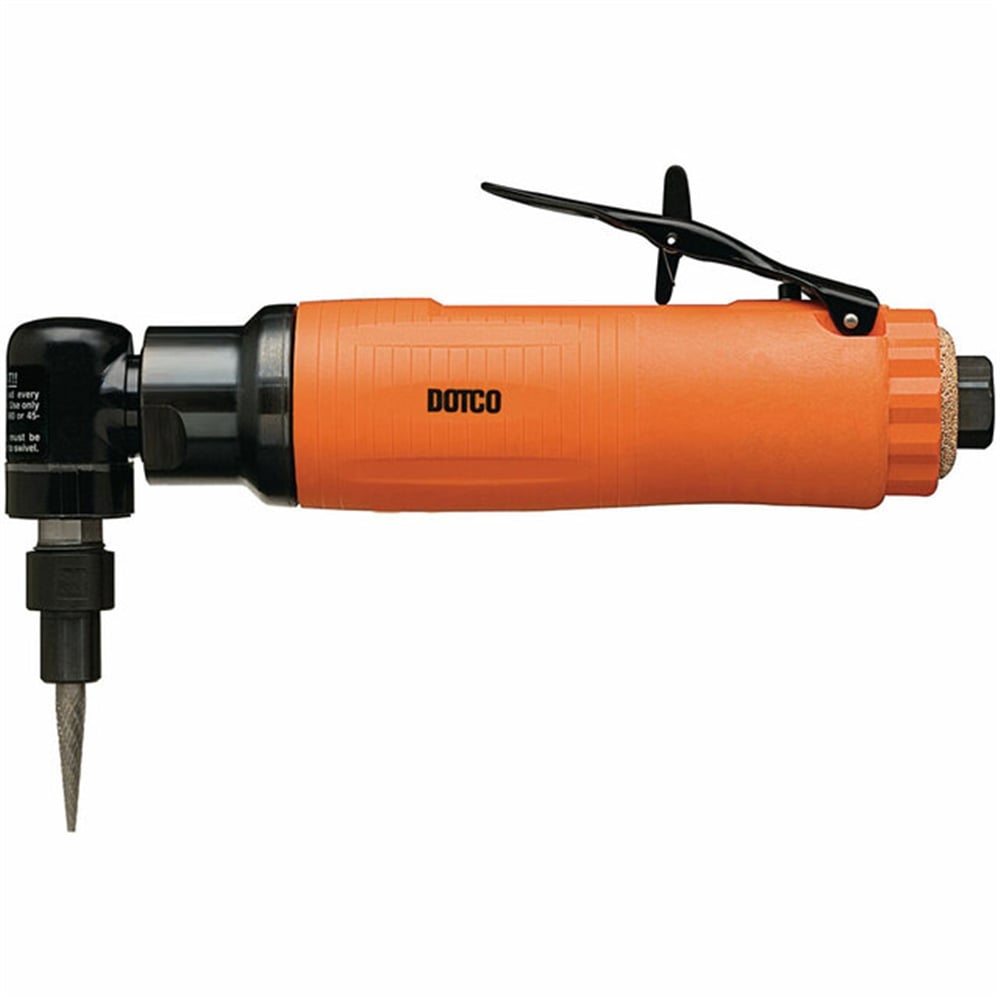 Dotco 12L277736 Ağır İş Başlı Dik Açılı Taşlama Makinesi | 12-27 Serisi | 0,9 HP | 12.000 RPM | 1/4