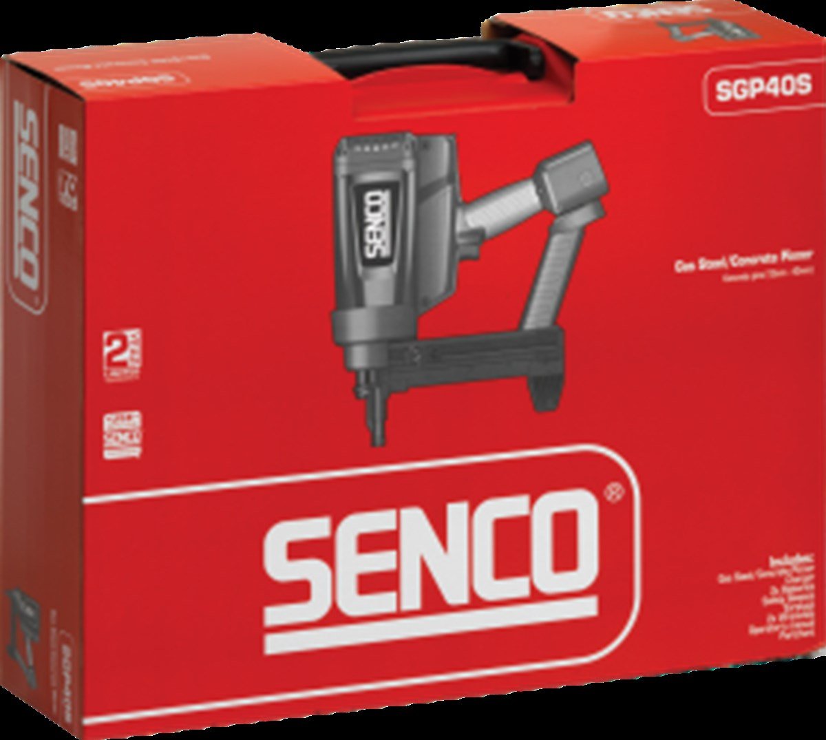 Senco SGP40S Akülü Gazlı Beton Çivi Çakma - 15-40 mm 