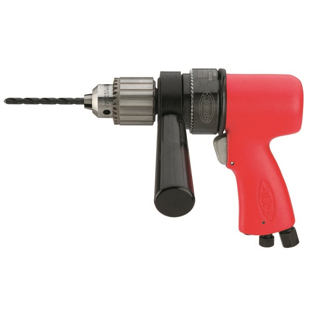 Sioux Tools 3P1340 Tersinir Olmayan Tabanca Kavrama Matkap - 1 HP | 1000 RPM