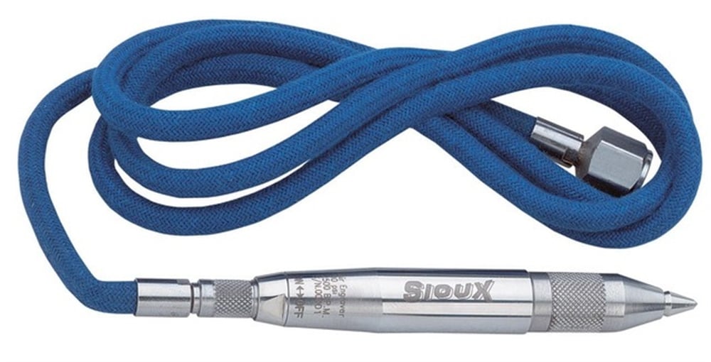 Sioux Tools 5980 Havalı Gravür Kalemi | Dakikada 13.000 Döngü | 1/4