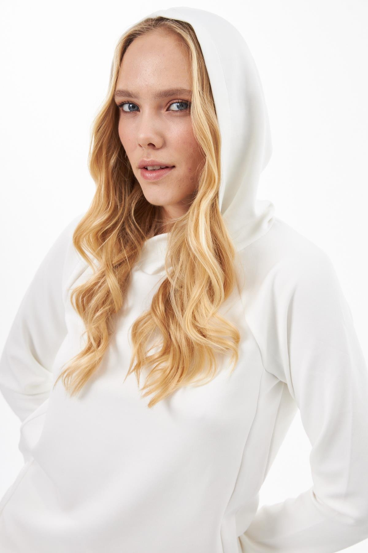 Ekru Modal Sweatshirt