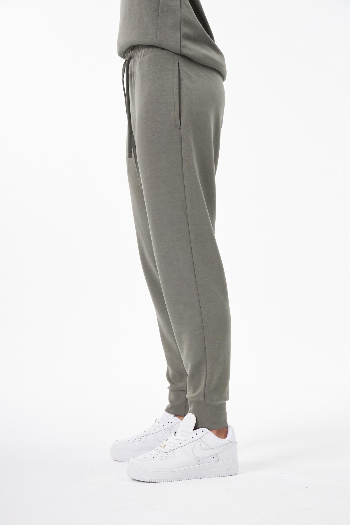 Jogger Haki Modal Esofman Alti