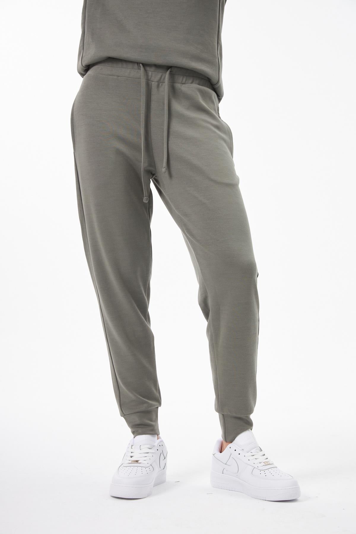 Jogger Haki Modal Esofman Alti