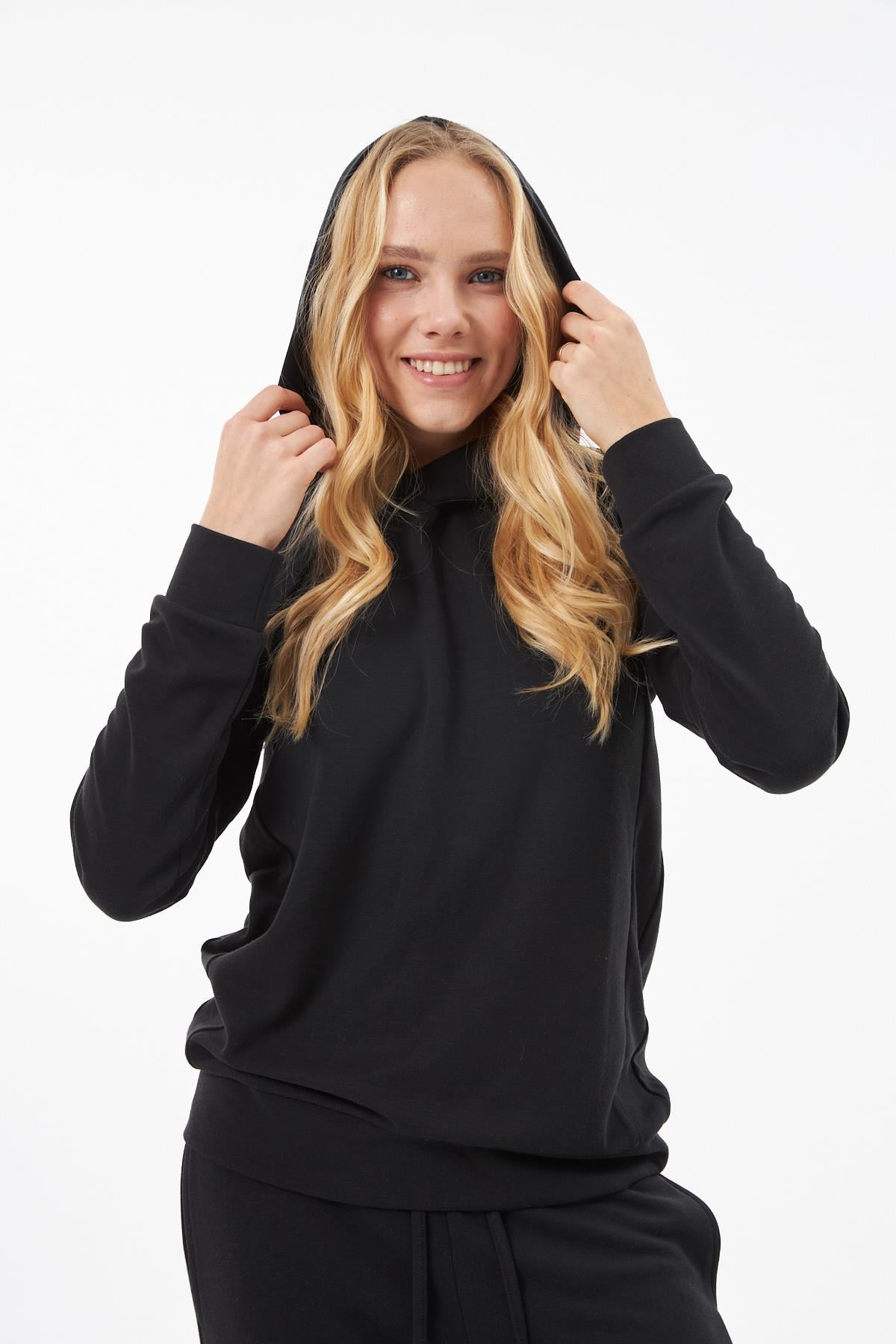 Siyah Modal Sweatshirt