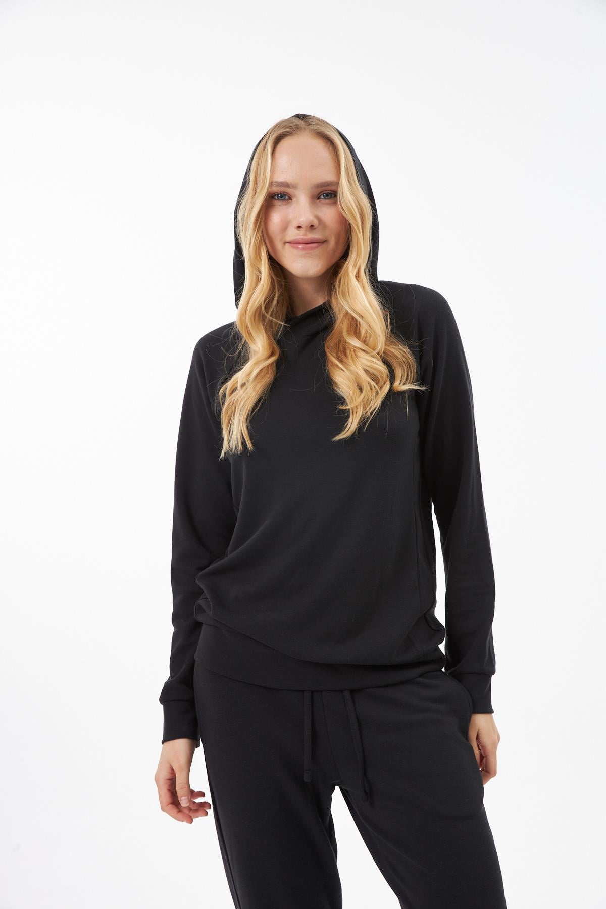 Siyah Modal Sweatshirt