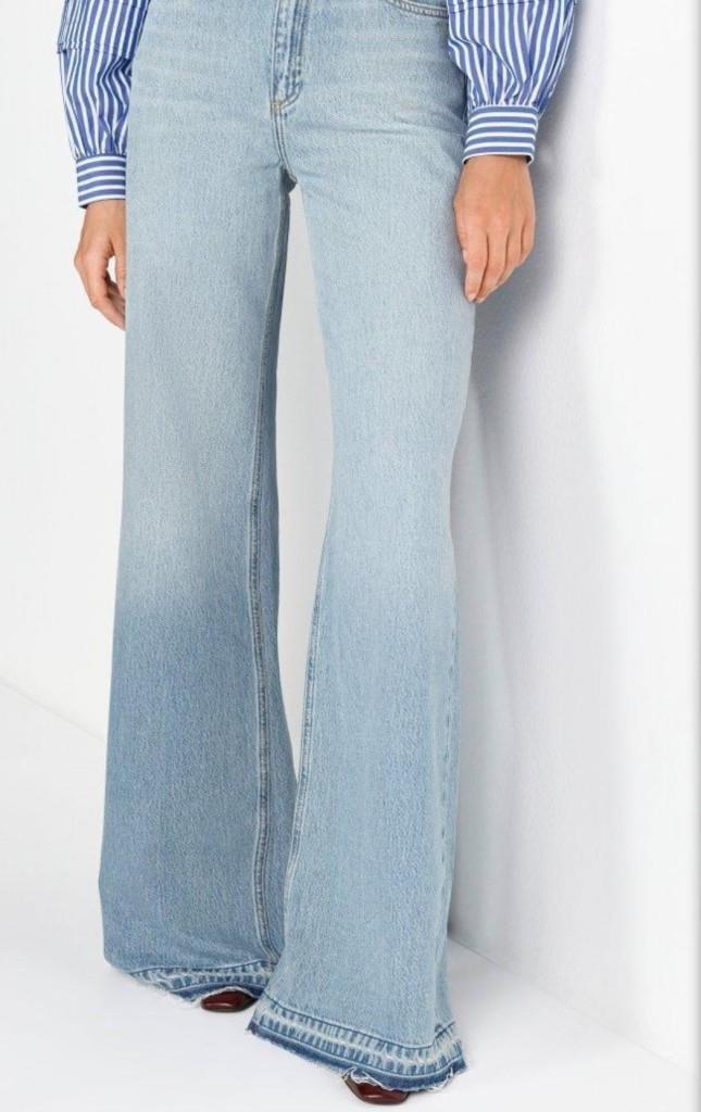 AÇIK MAVİ GENİŞ PAÇA PANTOLON