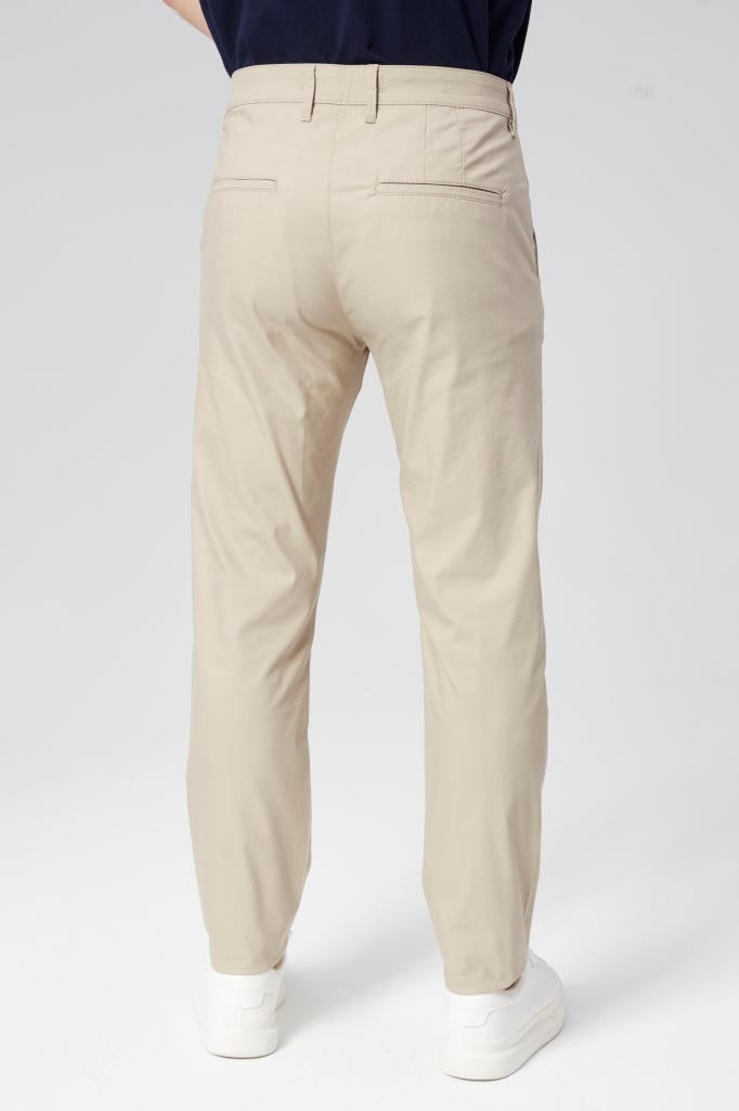 DENIMFIELD Erkek Boru Paça Kanvas Chino Pantolon 2405841