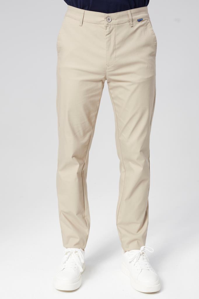 DENIMFIELD Erkek Boru Paça Kanvas Chino Pantolon 2405841