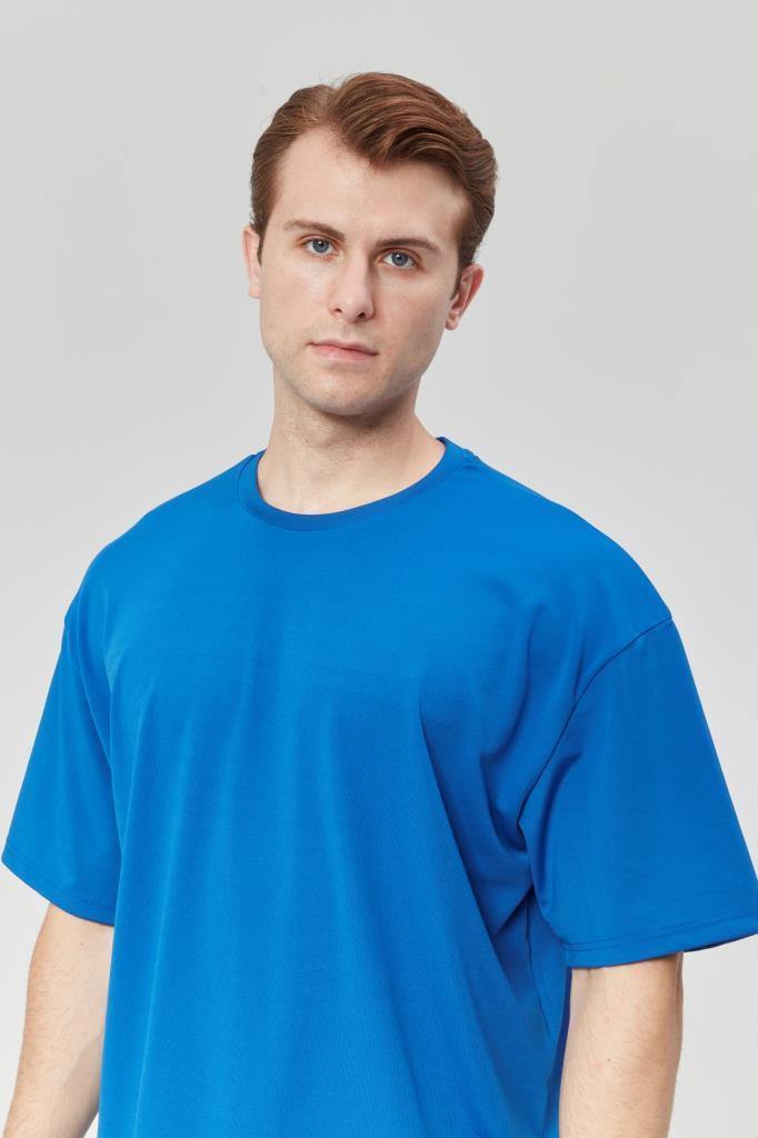 DENIMFIELD Erkek Kısa Kollu Oversize Basic Tişört 2405750