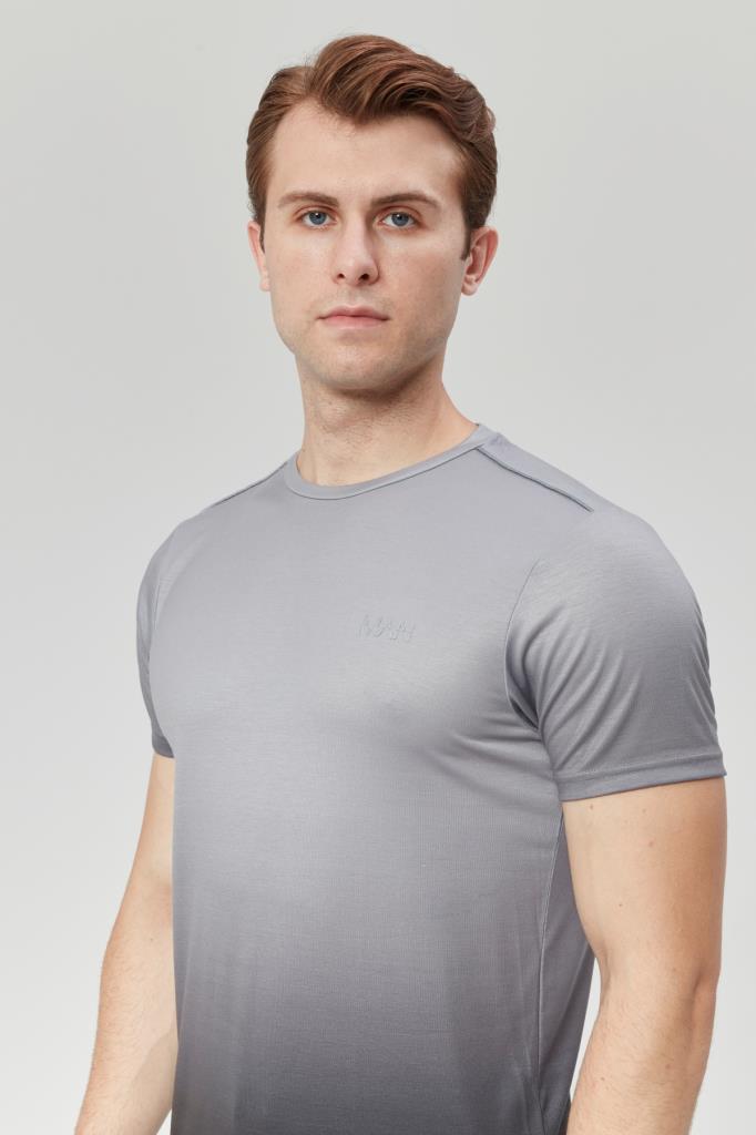 DENIMFIELD Erkek Kısa Kollu Sıfır Yaka Slim Fit Tişört 2405757