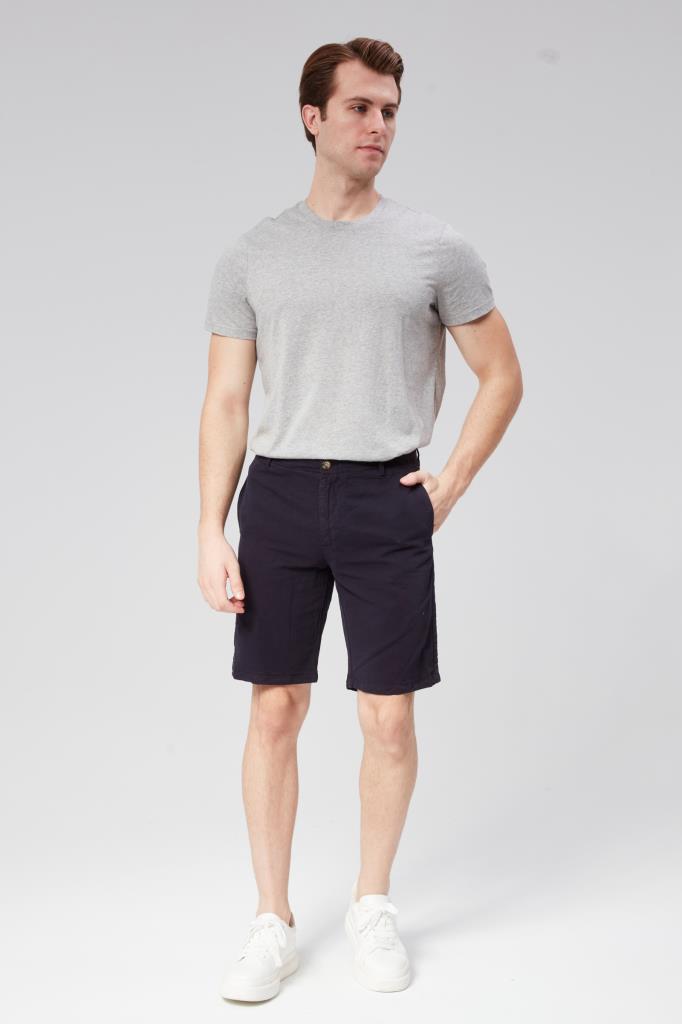 DENIMFIELD Erkek Normal Bel Regular Fit Chino Şort 2405806