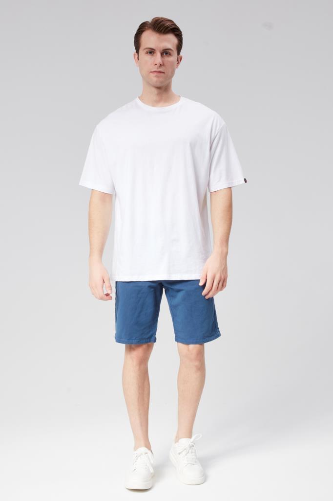 DENIMFIELD Erkek Normal Bel Regular Fit Chino Şort 2405806