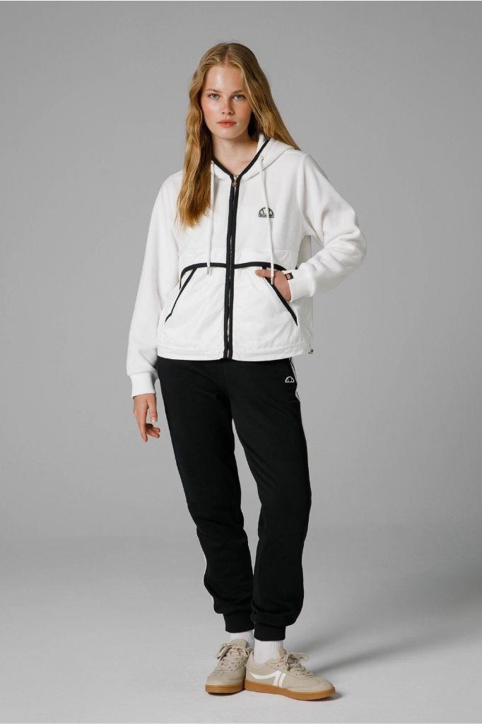 ELLESSE Kadın Regular Fit Fermuarlı Kapüşonlu Sweashirt EF188