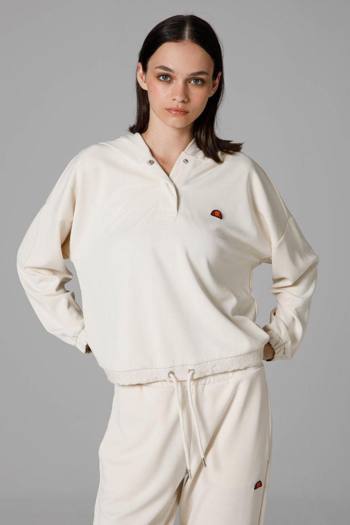 ELLESSE Kadın Regular Fit Kapüşonlu Modal Kumaş Sweatshirt EF209