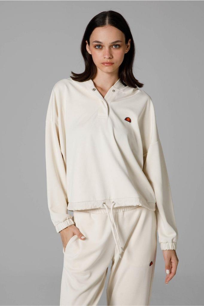 ELLESSE Kadın Regular Fit Kapüşonlu Modal Kumaş Sweatshirt EF209