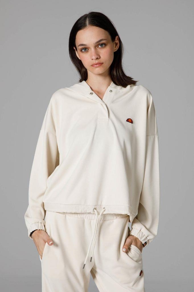 ELLESSE Kadın Regular Fit Kapüşonlu Modal Kumaş Sweatshirt EF209