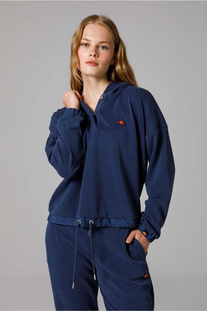 ELLESSE Kadın Regular Fit Kapüşonlu Modal Kumaş Sweatshirt EF209