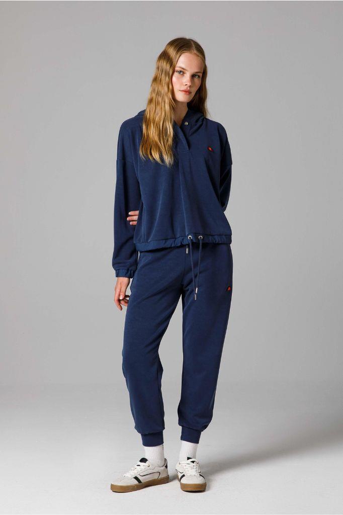 ELLESSE Kadın Regular Fit Kapüşonlu Modal Kumaş Sweatshirt EF209