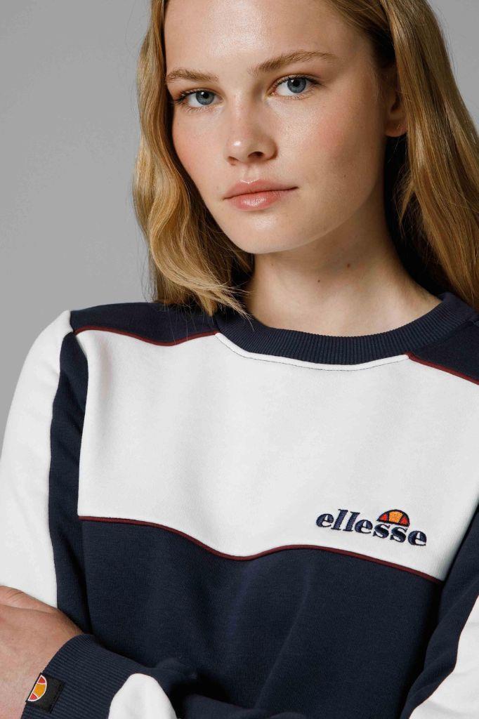 ELLESSE Kadın Regular Fit Sıfır Yaka Sweatshirt EF183