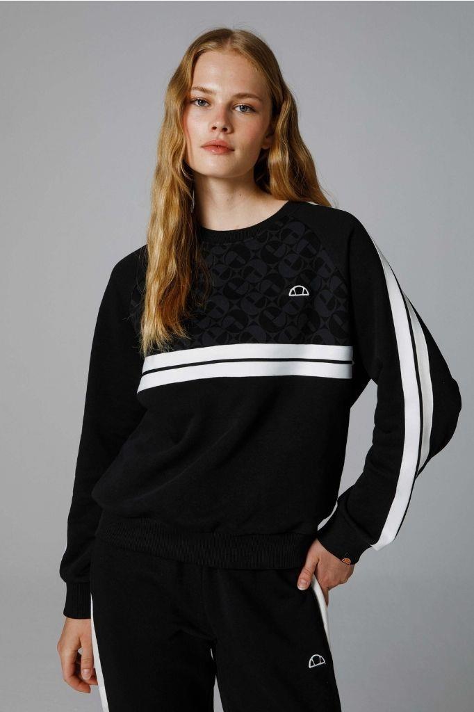 ELLESSE Kadın Regular Fit Sıfır Yaka Sweatshirt EF168