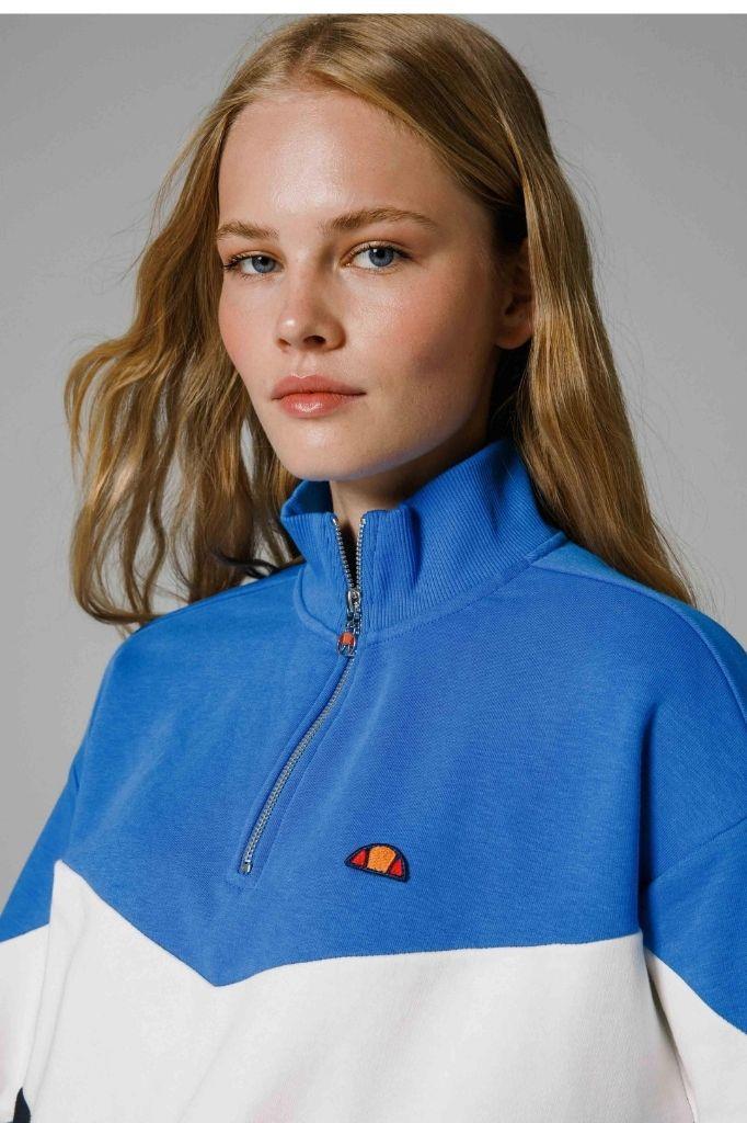 ELLESSE Kadın Regular Fit Yarım Fermuarlı Sweatshirt EF176