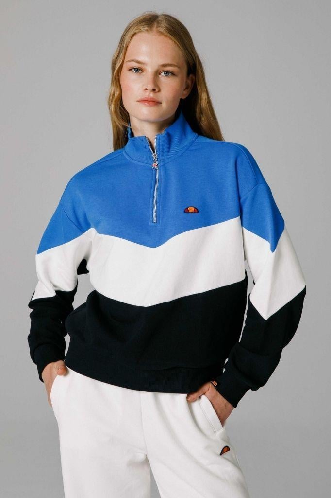 ELLESSE Kadın Regular Fit Yarım Fermuarlı Sweatshirt EF176