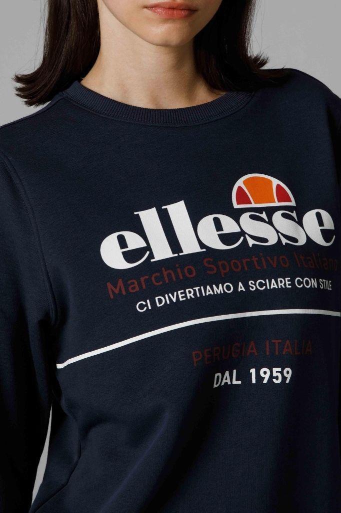ELLESSE Kadın Sıfır Yaka Regular Fit Sweatshirt EF180
