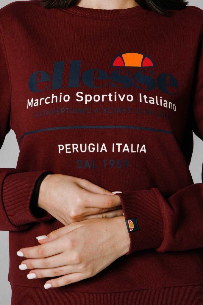 ELLESSE Kadın Sıfır Yaka Regular Fit Sweatshirt EF180