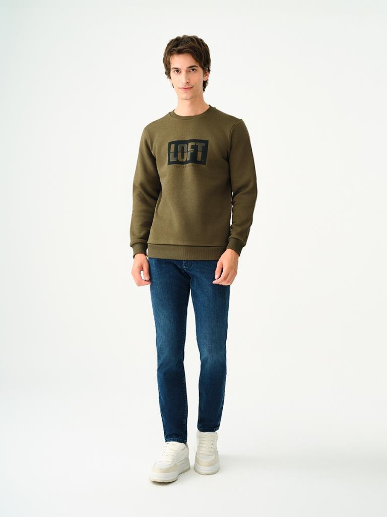 LOFT Ricardo Erkek Slim Fit Dar Paça Düşük Bel Jean Pantolon LF2037024