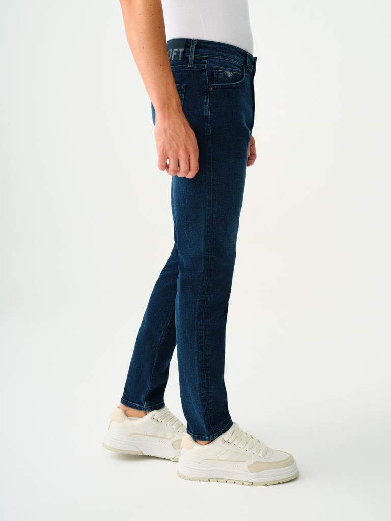 LOFT Ricardo Erkek Slim Fit Dar Paça Düşük Bel Jean Pantolon LF2037024