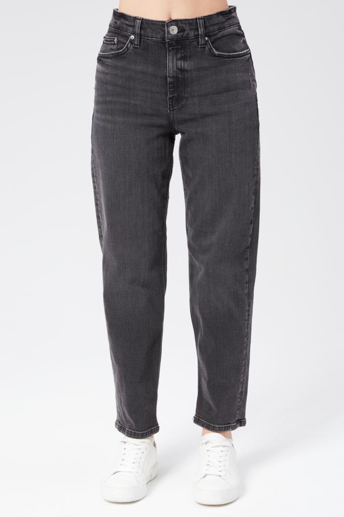 VALERIE TAYLOR Kadın Boru Paça Regular Fit Normal Bel Jean Pantolon 03147