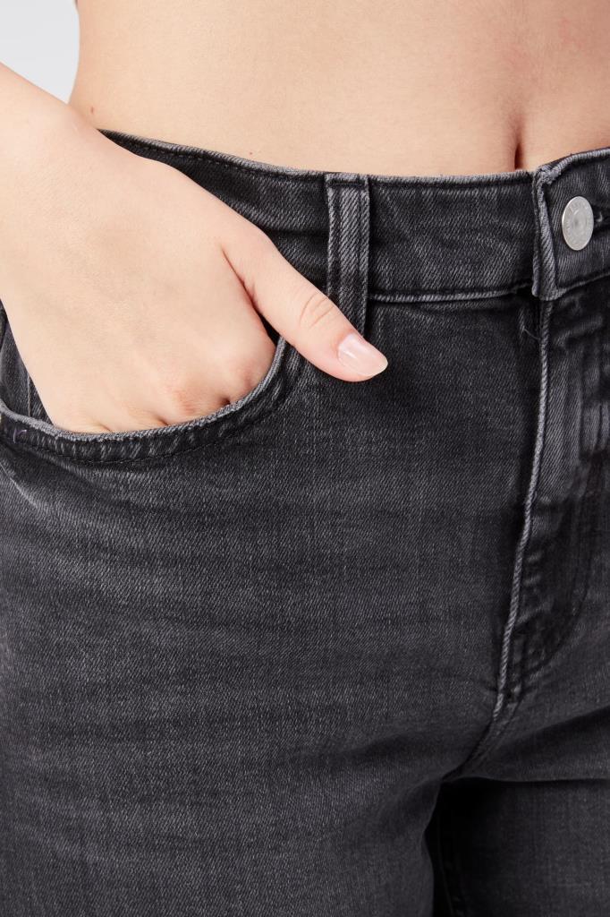 VALERIE TAYLOR Kadın Boru Paça Regular Fit Normal Bel Jean Pantolon 03147