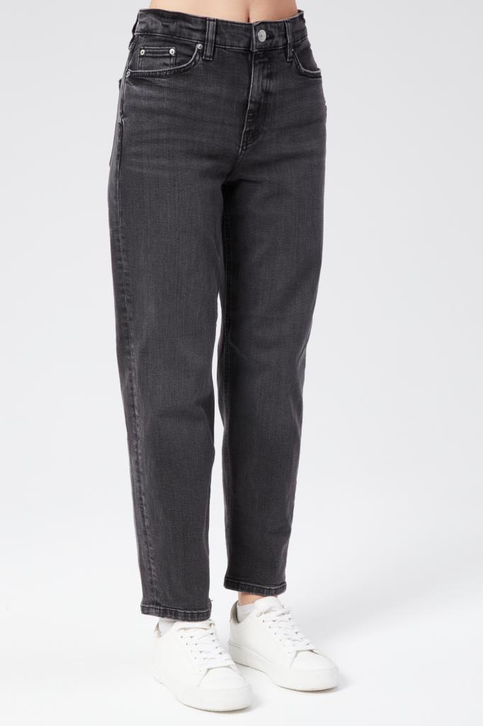 VALERIE TAYLOR Kadın Boru Paça Regular Fit Normal Bel Jean Pantolon 03147