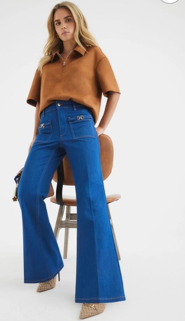 YÜKSEL BEL FLARE JEAN