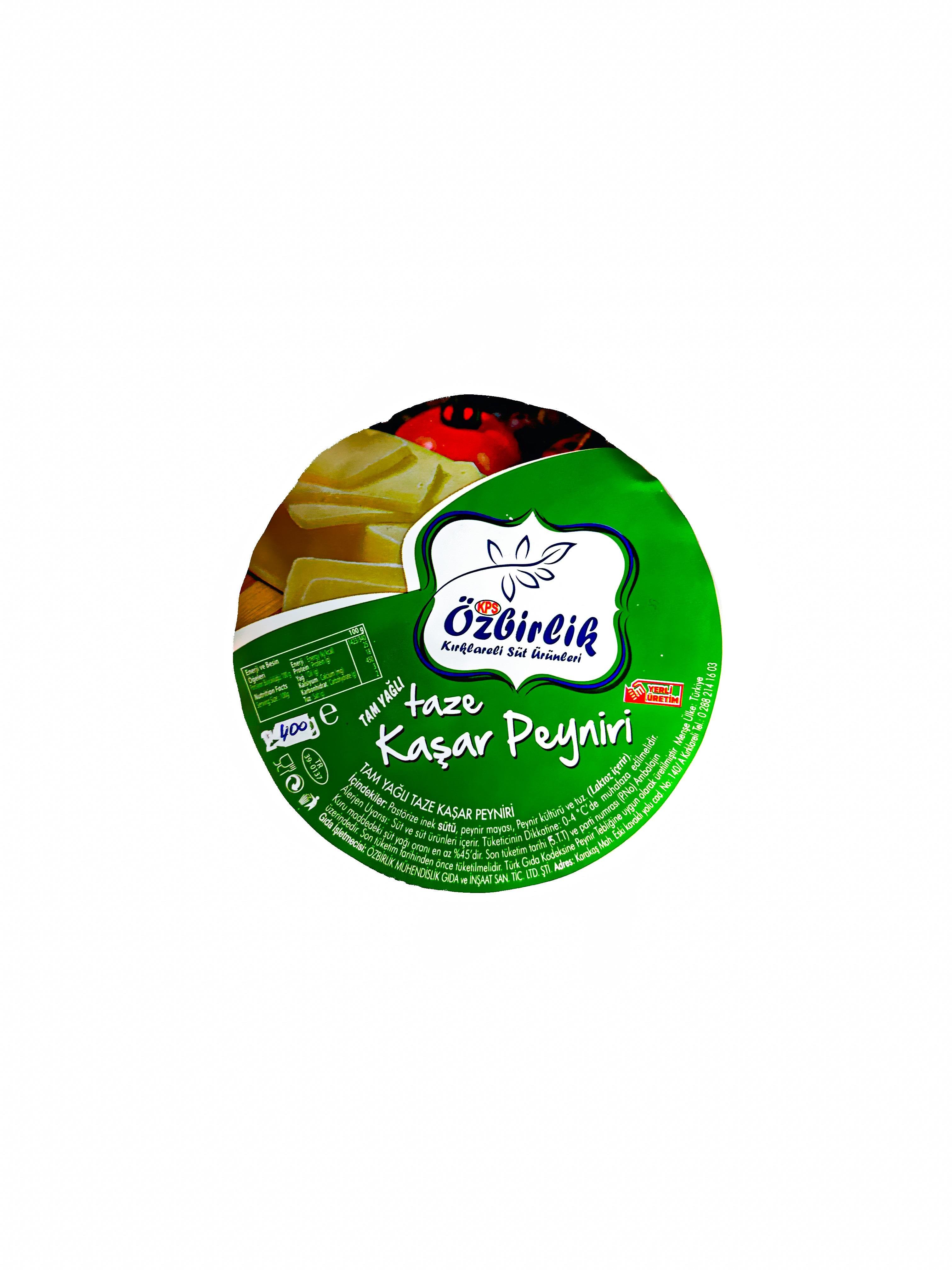 Özbirlik PeynirTaze Kaşar Peyniri 400g