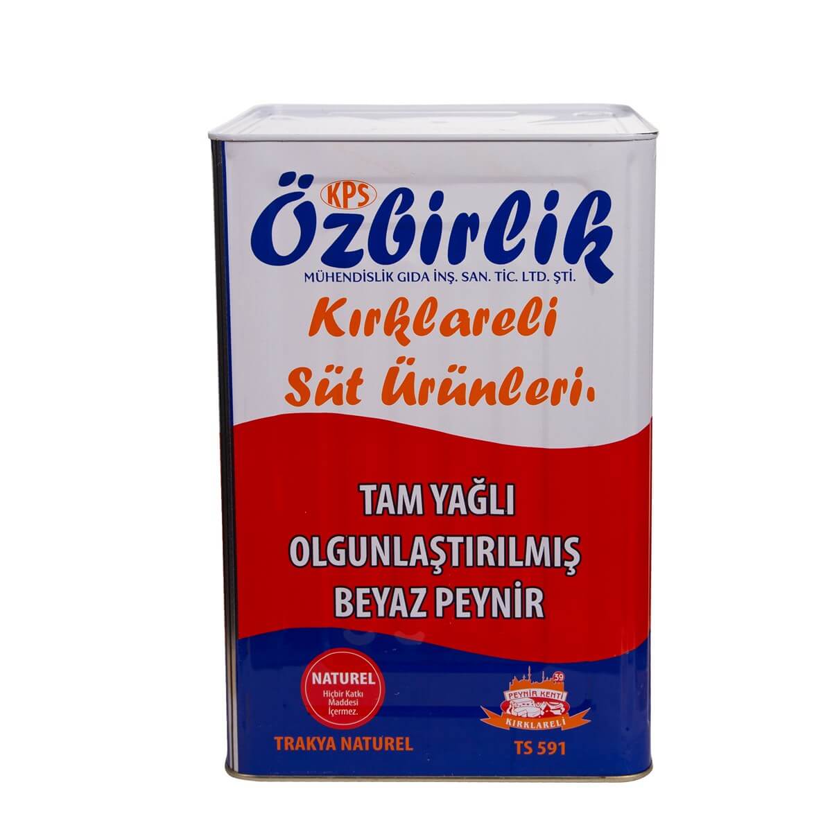 Tam Yağlı Olgunlaştırılmış Lüx Peynir 5kg