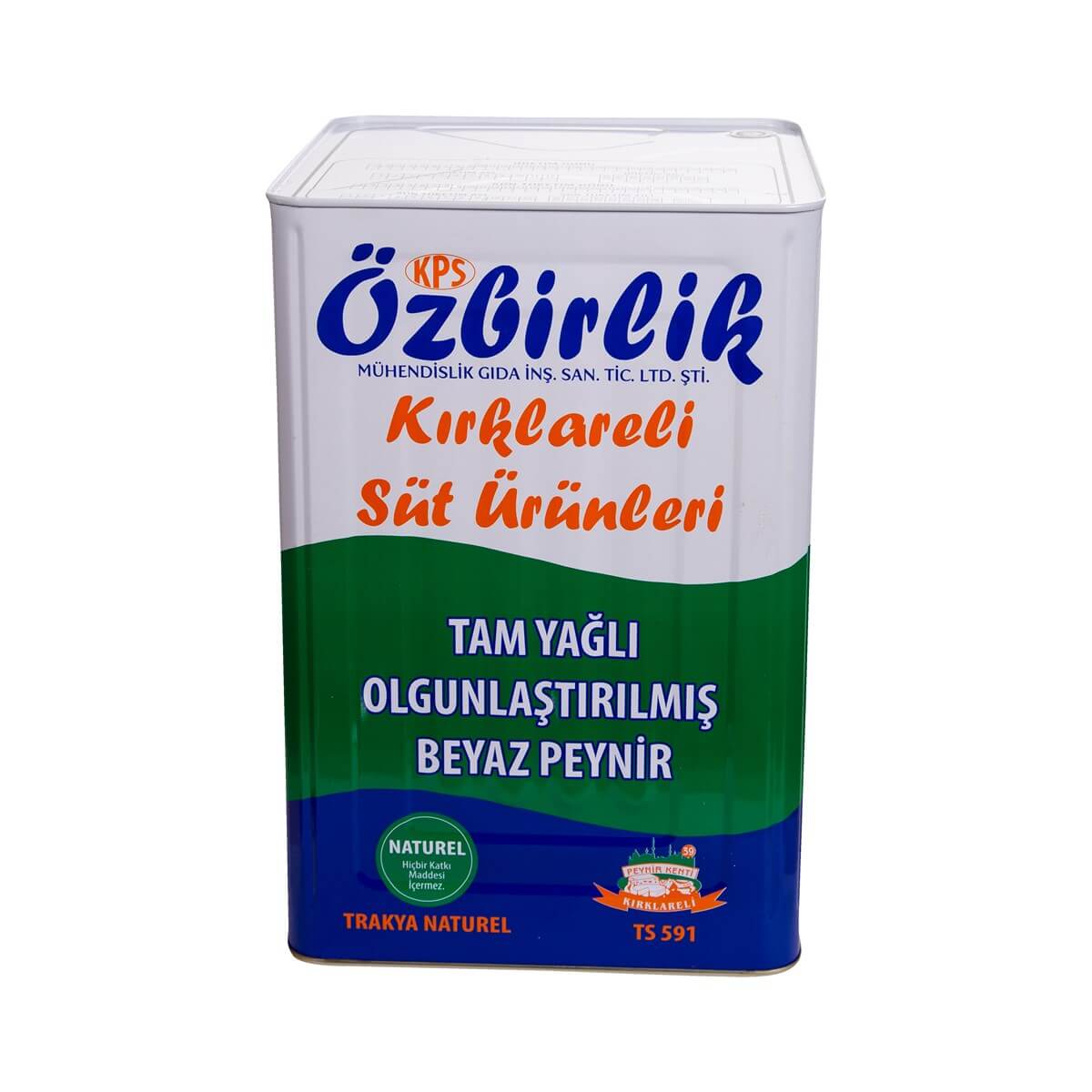 Tam Yağlı Olgunlaştırılmış Peynir 5kg