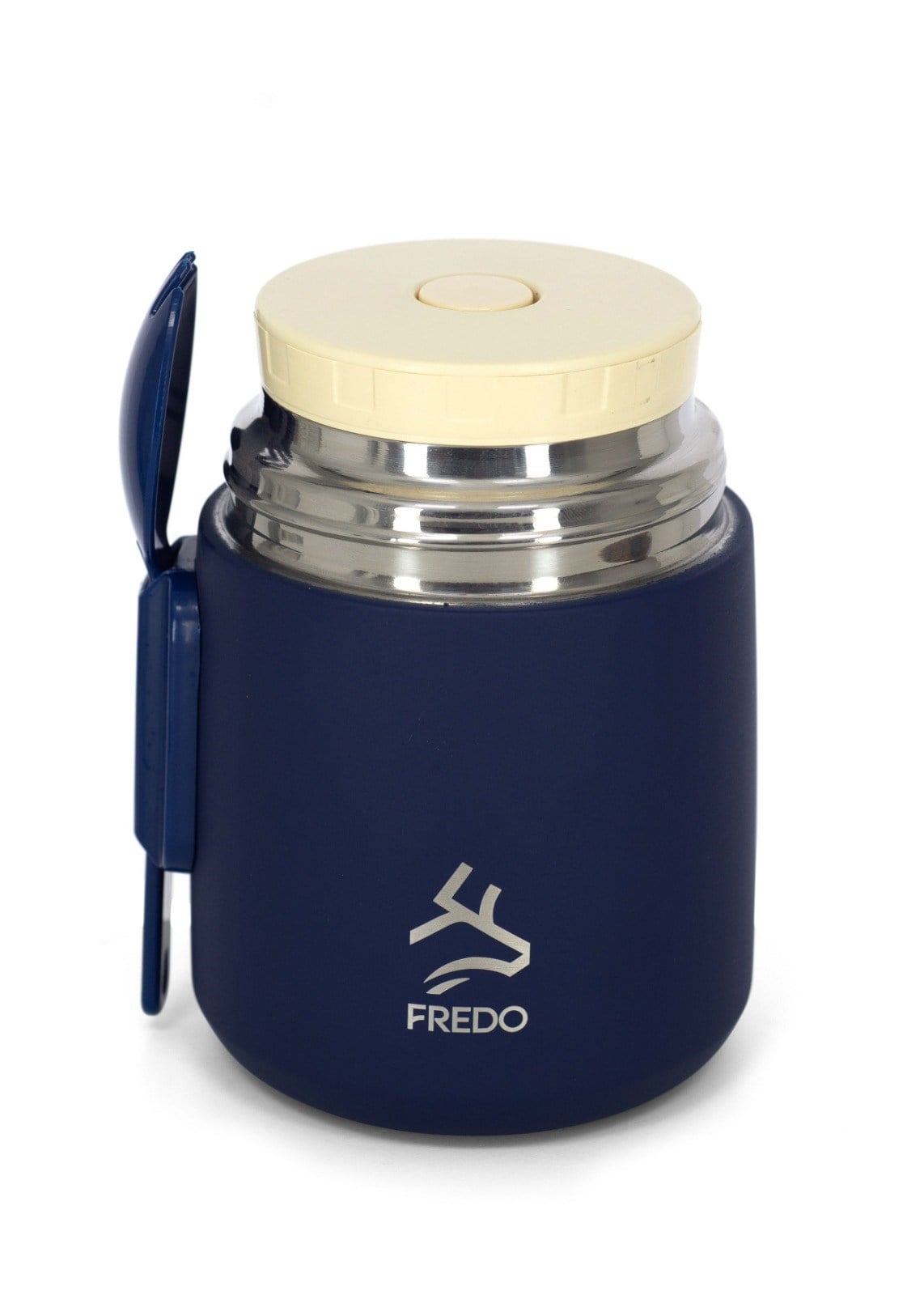 | FREDO Duo Dine | 500 ML | Sıcak & Soğuk Yemek Termosu | Lacivert |