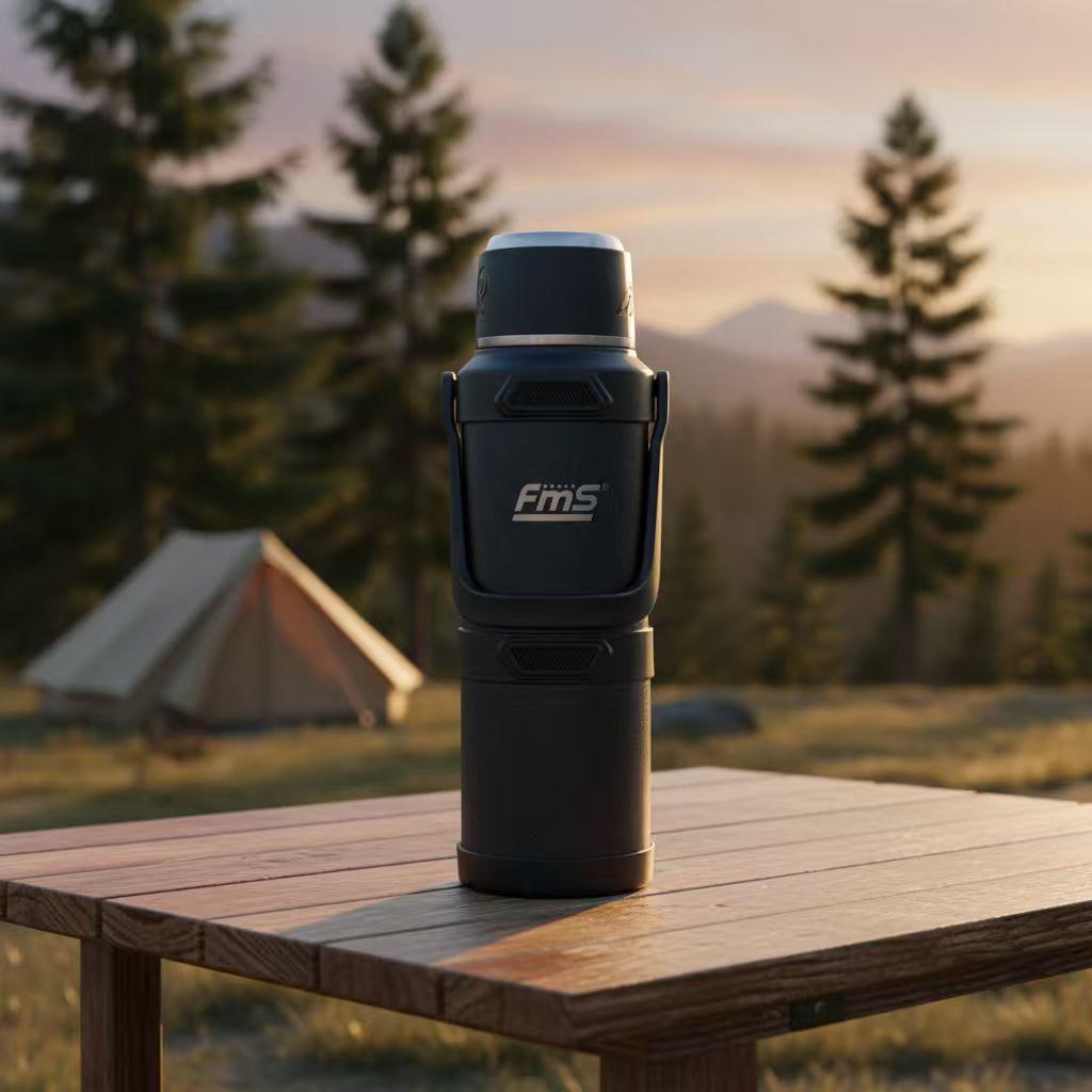 FMS 3,2LT Kampçı Termos | 316 Antibakteriyel Paslanmaz Çelik | Sıcak & Soğuk Tutma |