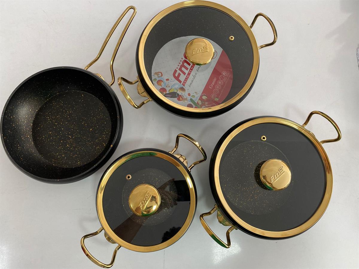 FMS 7 PARÇA GRANİT YAKAMOZ SET