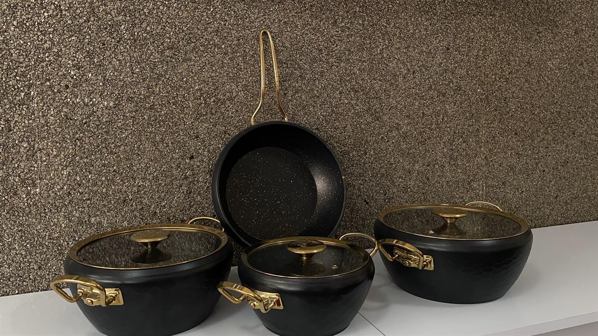 FMS 7 PARÇA GRANİT YAKAMOZ SET