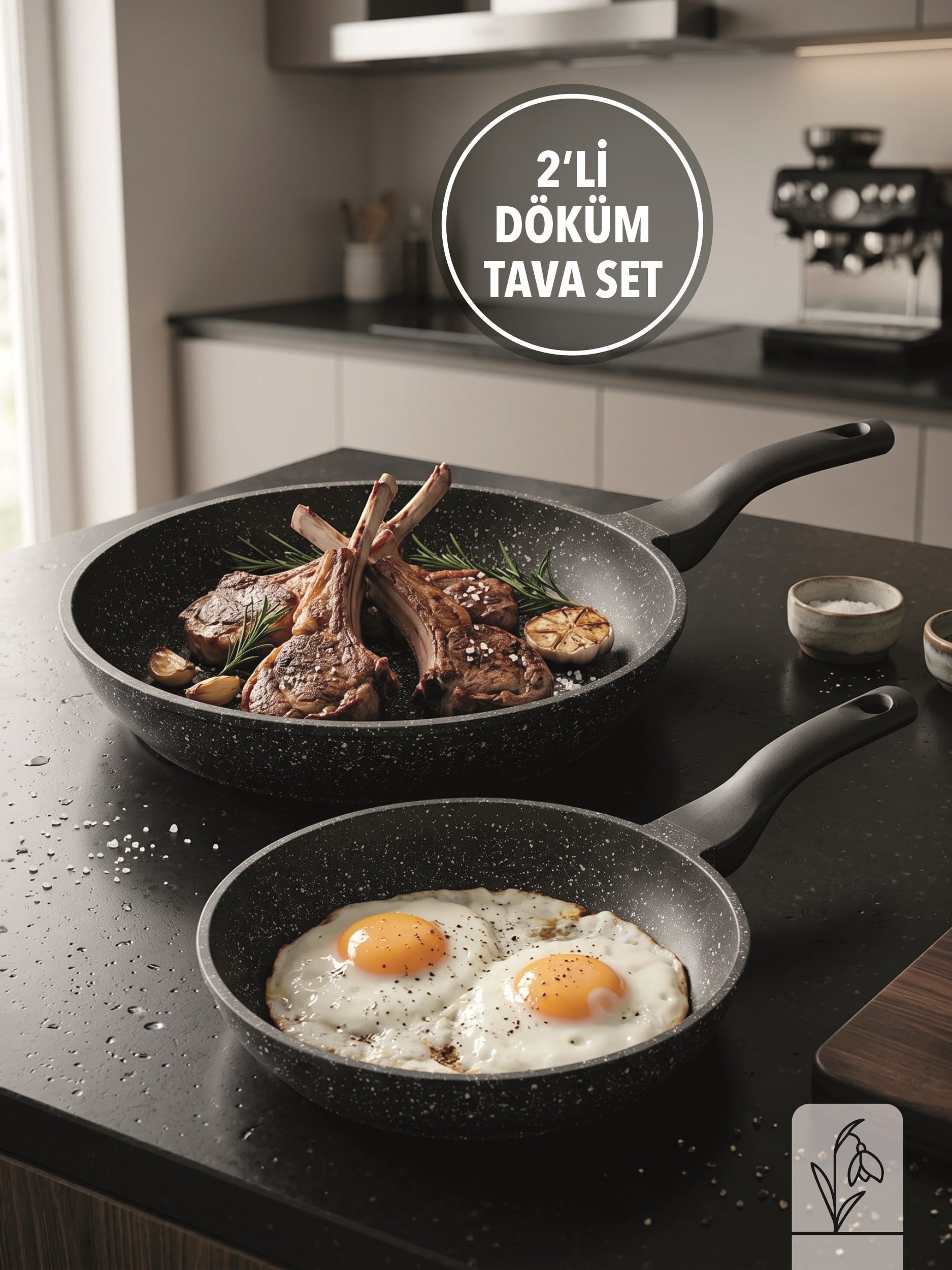 FMS DÖKÜM TAVA X 2Lİ SET 