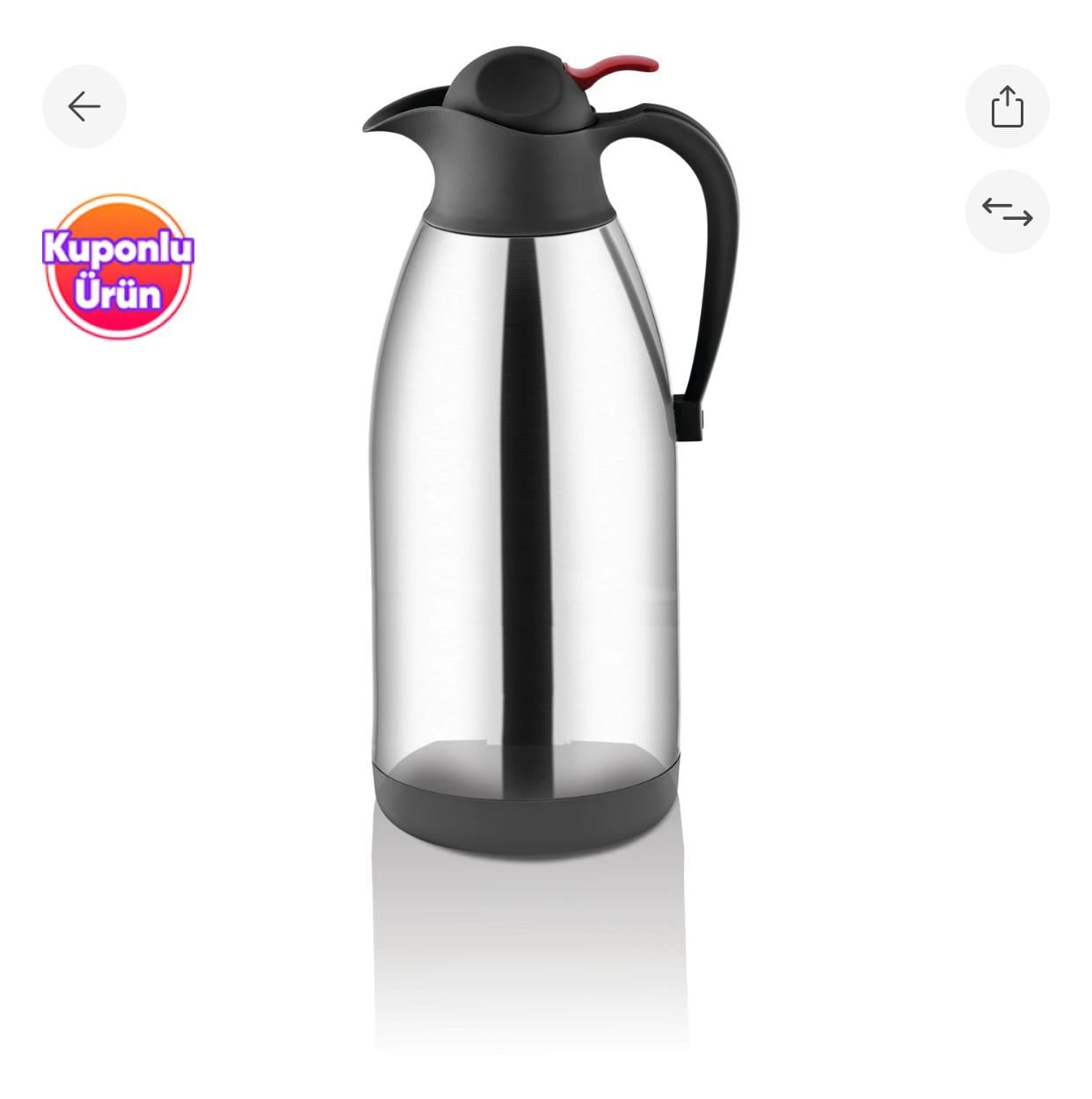 FMS TERMOS 2.5LT İNOX T TİPİ