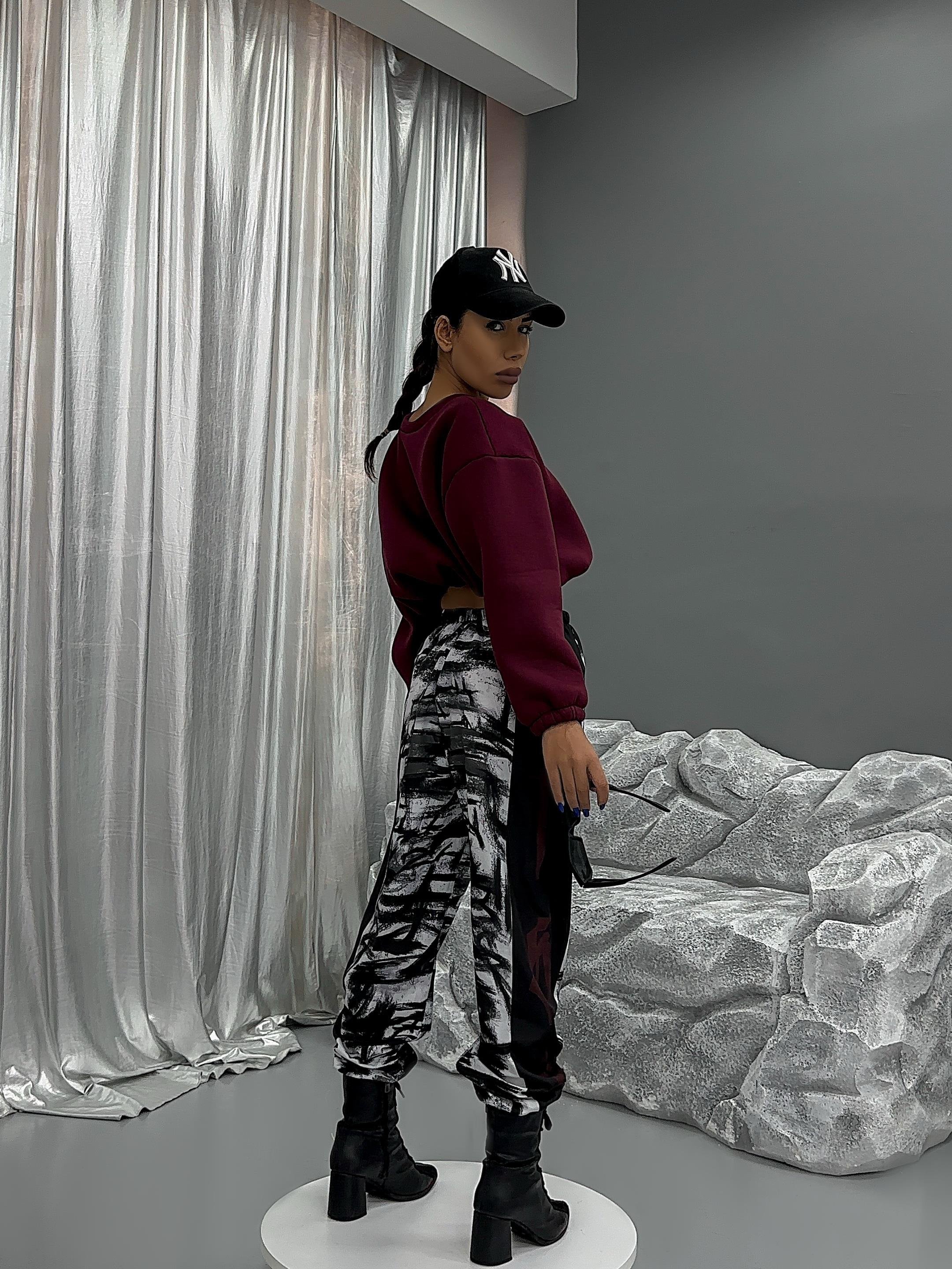 Baskılı Paraşüt Eşofman 