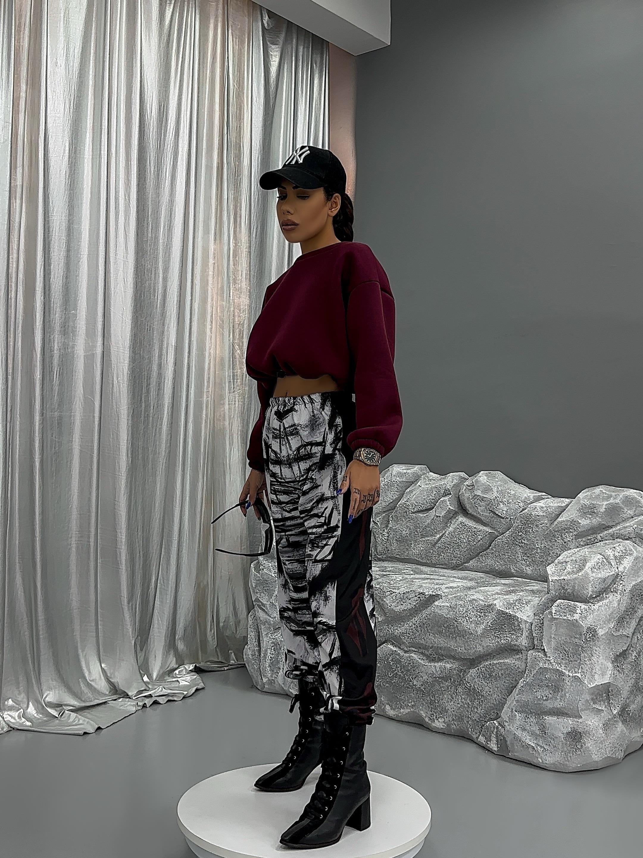 Baskılı Paraşüt Eşofman 