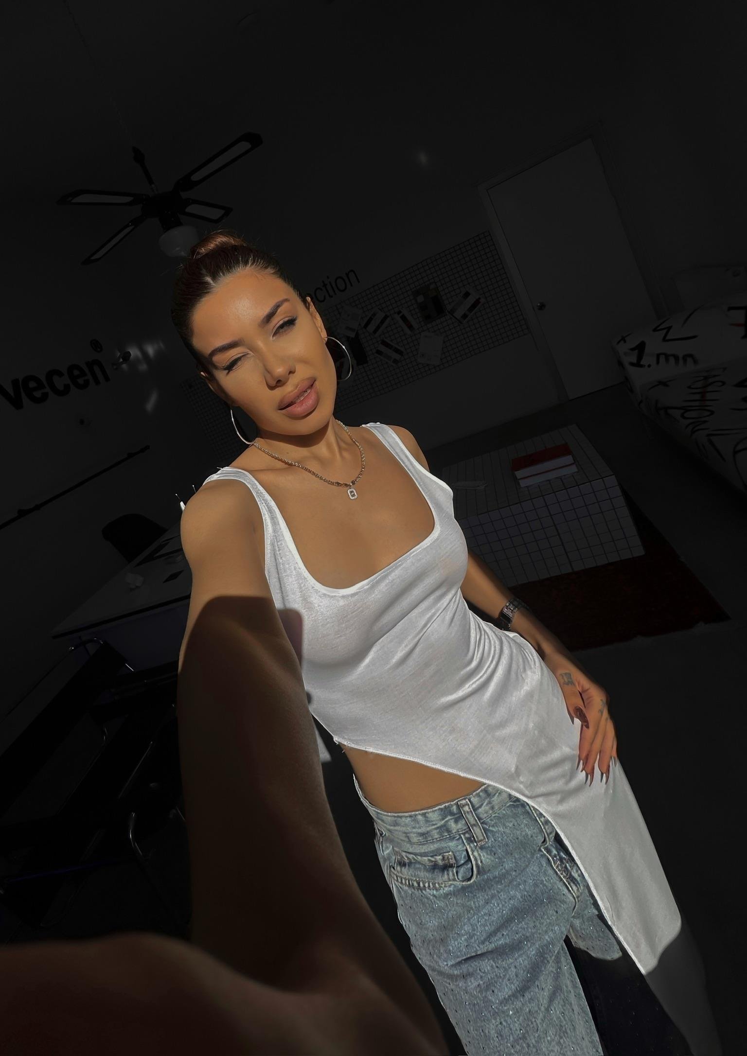 Candy Askılı Asimetrik Tunik 