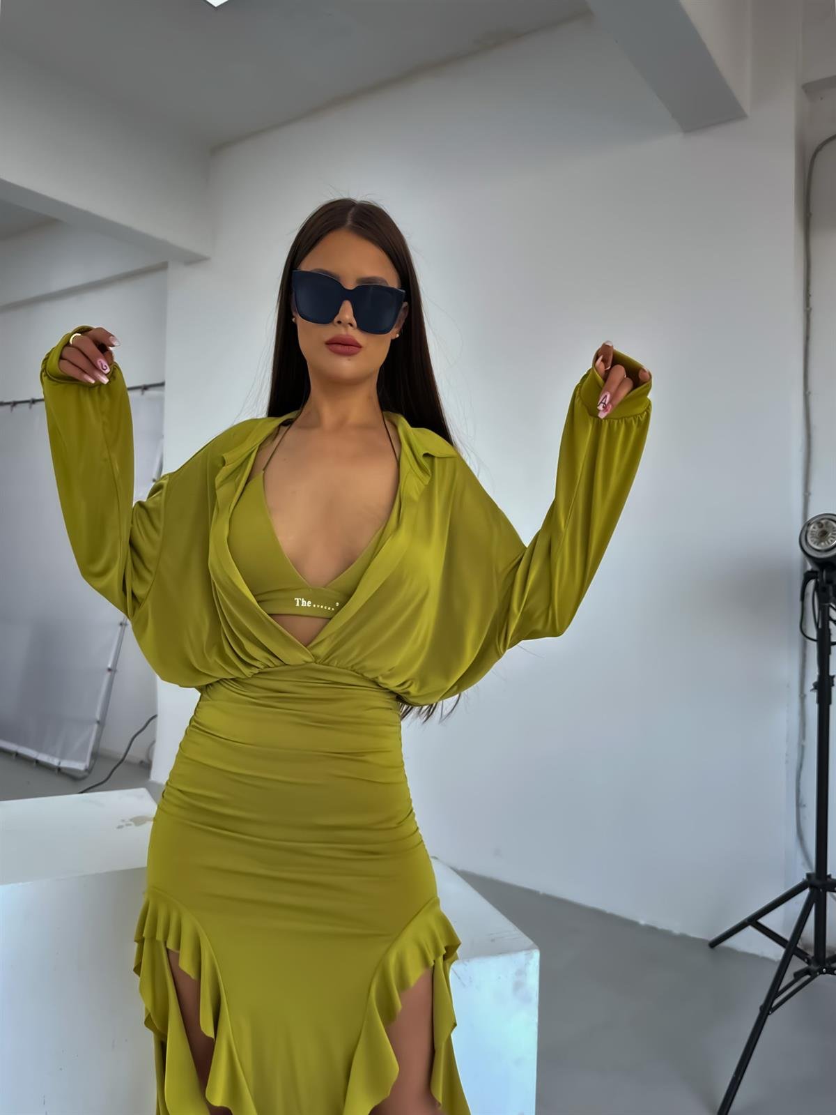 Candy Volanlı Elbise