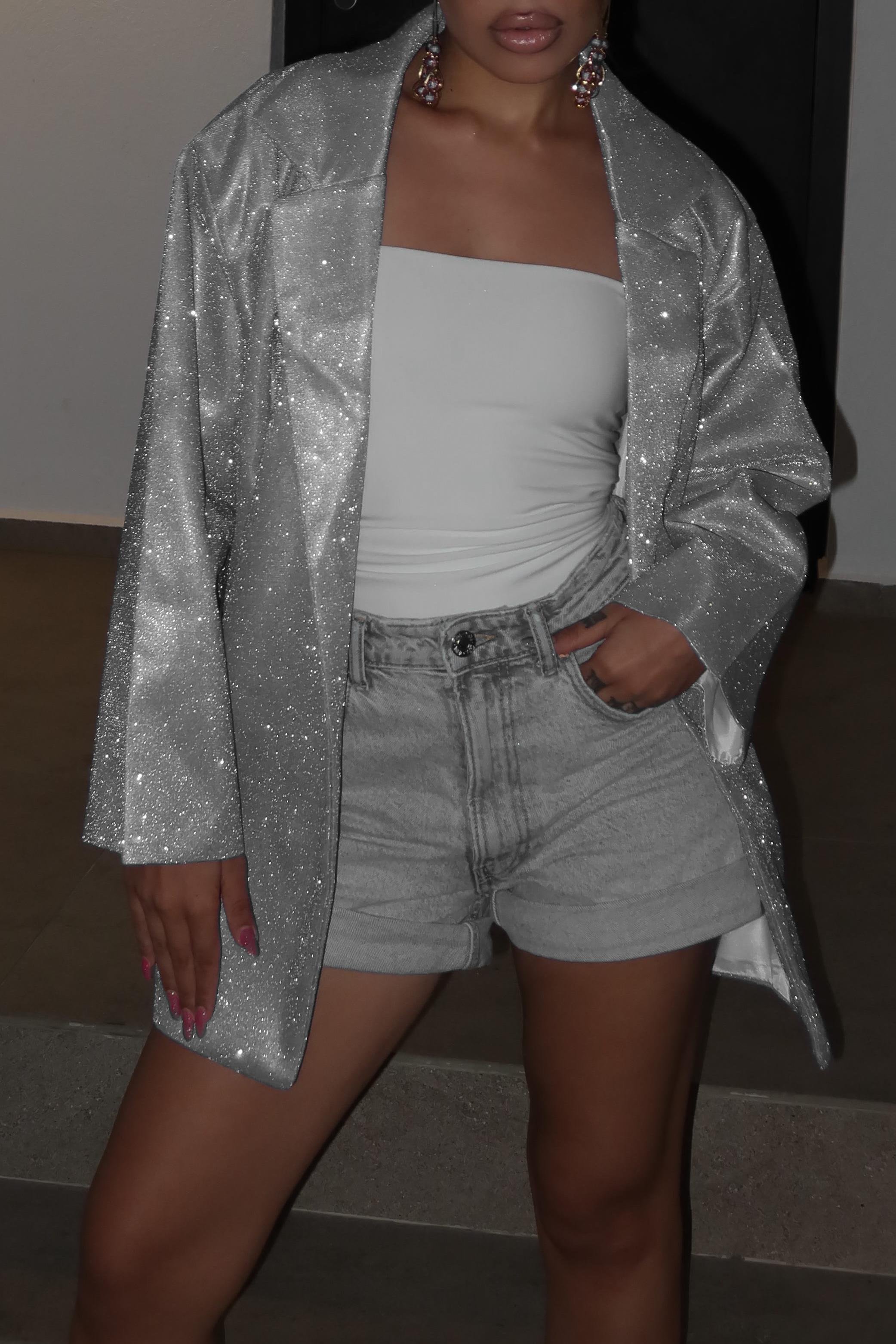 Oversize  Simli Ceket 