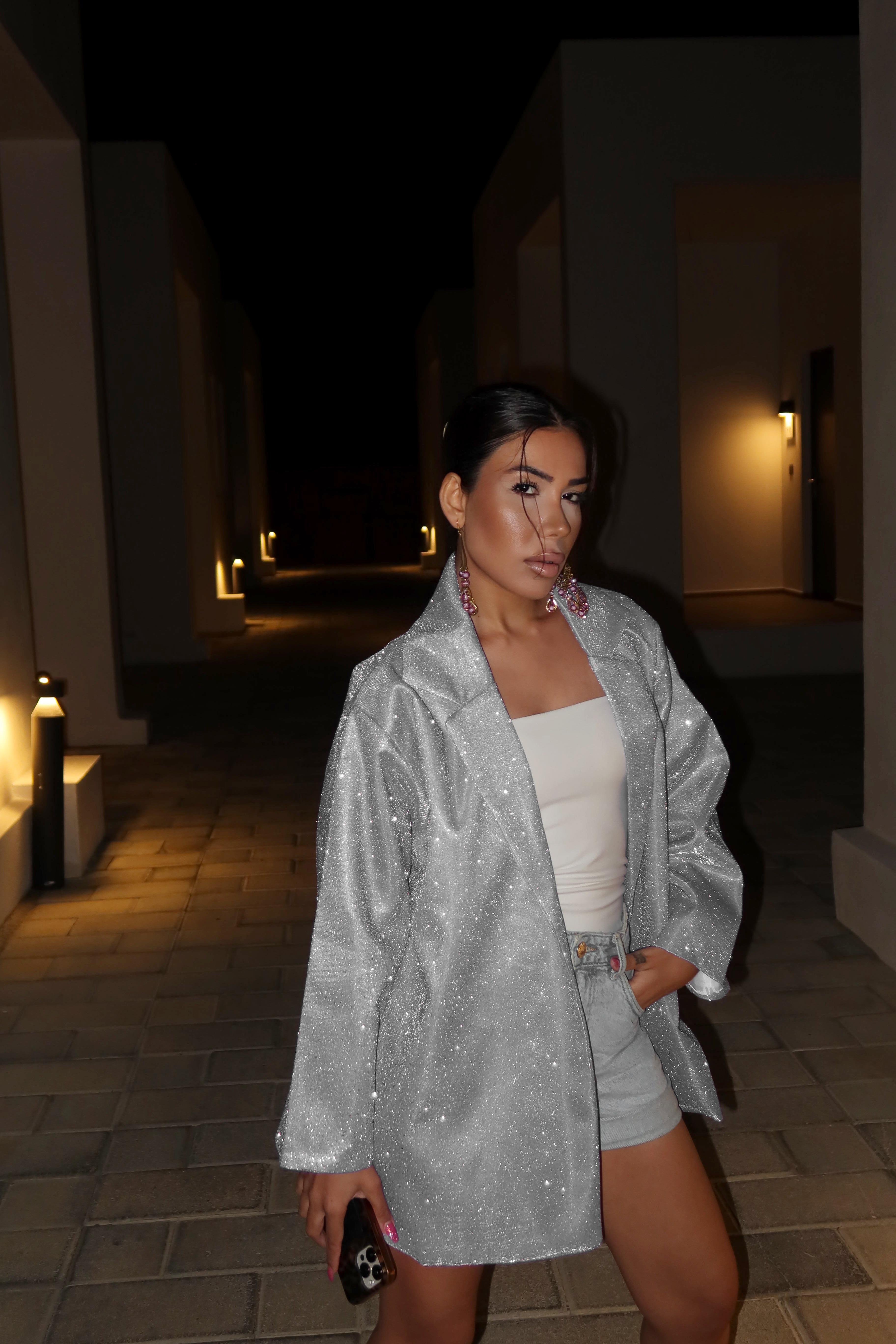 Oversize  Simli Ceket 