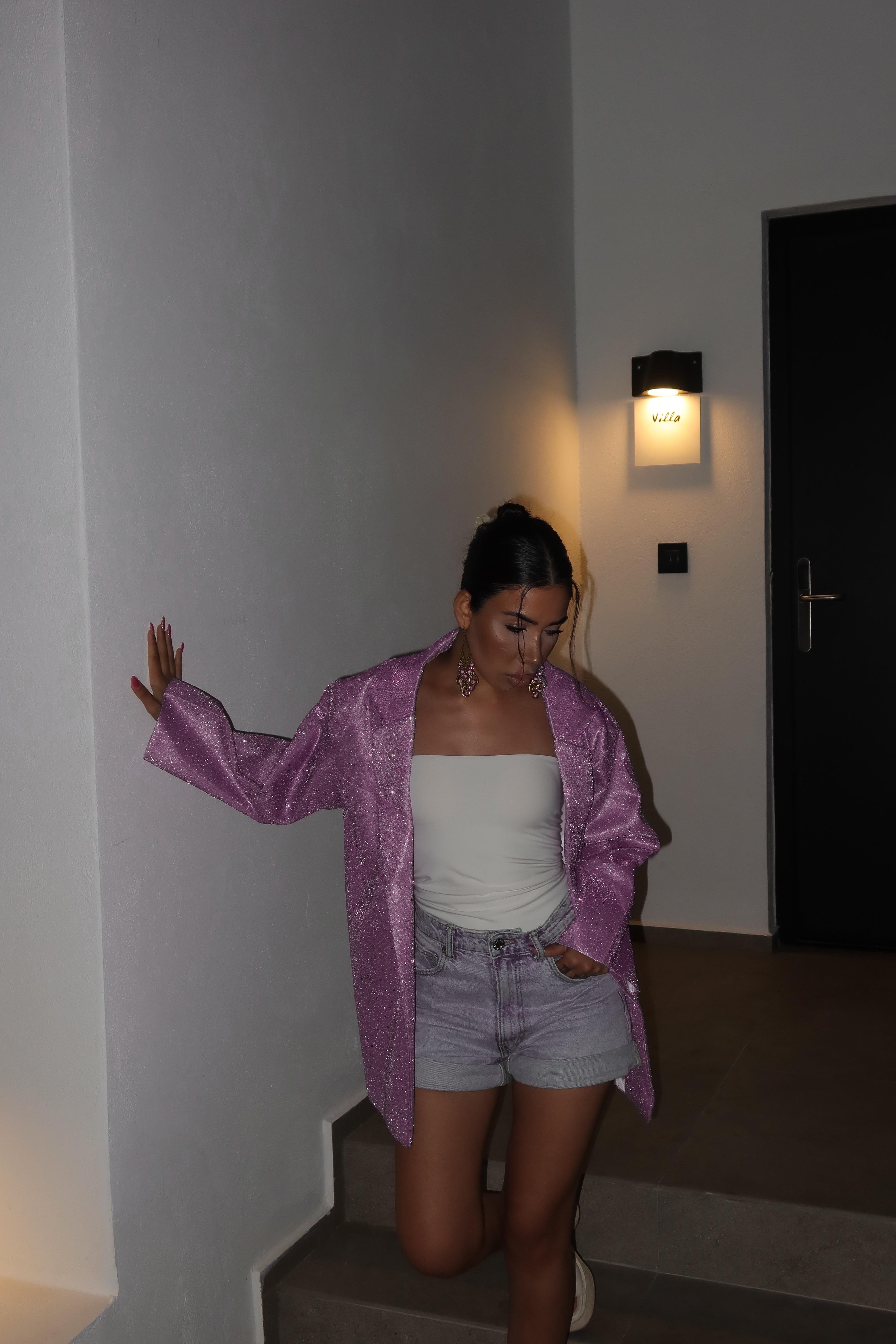 Oversize  Simli Ceket 